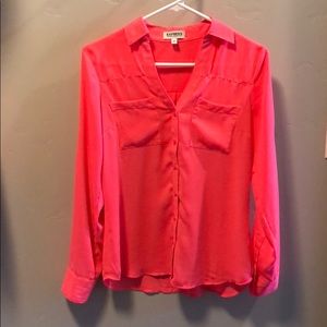 Pink blouse